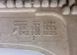 AUDI 8K1863822L 8K2863822L Engine splash shield AUDI Q5 (8R) (2008-2016) — thumbnail 3