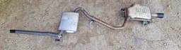 AUDI 850253411 8E0253611 Exhaust rear silencer (muffler) AUDI A4 (B7) (2004-2008) — thumbnail 1
