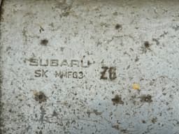 SUBARU 44300FG280 Exhaust rear silencer (muffler) SUBARU IMPREZA (GH, GR) (2008-2012) — thumbnail 4