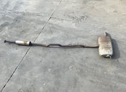 VW 7N0253611M 7N0118B 7N0253211D Exhaust rear silencer (muffler) VW SHARAN II (7N) (2010-2022) — thumbnail 1
