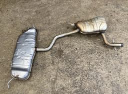 VW 1K6253611AN 1K0120AE Exhaust rear silencer (muffler) VW TOURAN (1T3) (2010-2015) — thumbnail 1