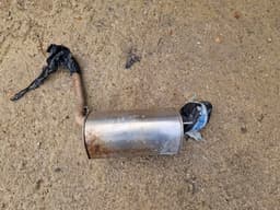 JAGUAR 8X23-5230-EE 8X235230EE Exhaust rear silencer (muffler) JAGUAR XF (X250, CC9) (2008-2015) — thumbnail 1