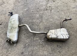 VW 1T0253209AH 1T0253609AR Exhaust rear silencer (muffler) VW TOURAN (1T3) (2010-2015) — thumbnail 4