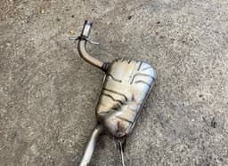 VW 1K6253611AN 1K0120AE Exhaust rear silencer (muffler) VW TOURAN (1T3) (2010-2015) — thumbnail 7
