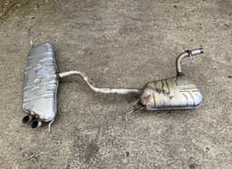 VW 1K6253611AN 1K0120AE Exhaust rear silencer (muffler) VW TOURAN (1T3) (2010-2015) — thumbnail 5