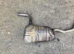VW 1T0253209AH 1T0253609AR Exhaust rear silencer (muffler) VW TOURAN (1T3) (2010-2015) — thumbnail 2