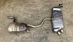 VW 1T0253209AH 1T0253609AR Exhaust rear silencer (muffler) VW TOURAN (1T3) (2010-2015) — thumbnail 1