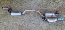 VW 3AA120B 3AA253611D 3C0119R 3C0253411BC Exhaust rear silencer (muffler) VW PASSAT B7 / ALLTRACK (2010-2015) — thumbnail 1