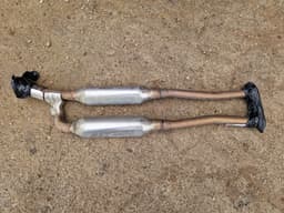 HONDA 18220SJAA02 Exhaust middle silencer HONDA LEGEND IV (KB) (2004-2012) — thumbnail 2