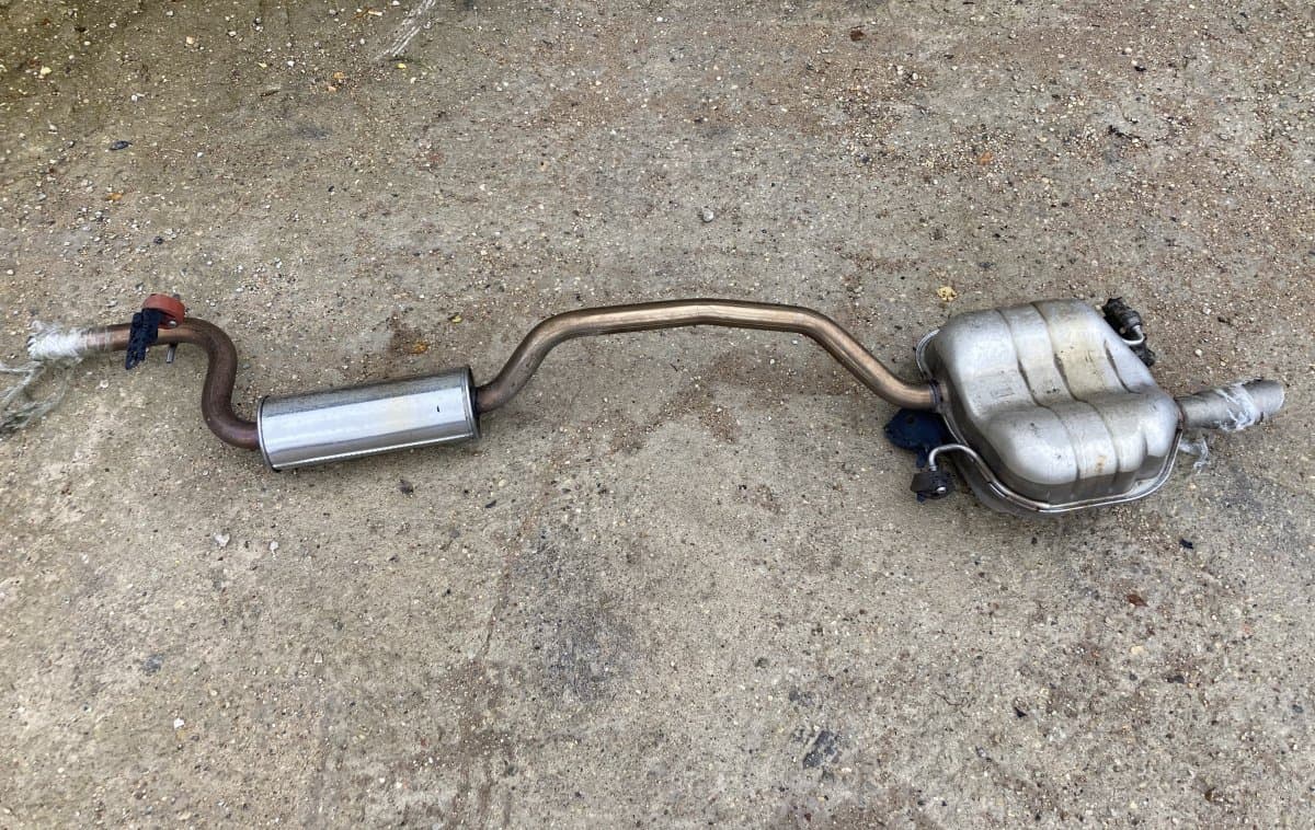 VW 3AA120B 3AA253611D 3C0119A 3C0253411 Exhaust rear silencer (muffler) VW PASSAT B7 / ALLTRACK (2010-2015)