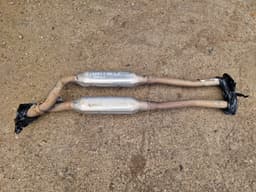 HONDA 18220SJAA02 Exhaust middle silencer HONDA LEGEND IV (KB) (2004-2012) — thumbnail 1