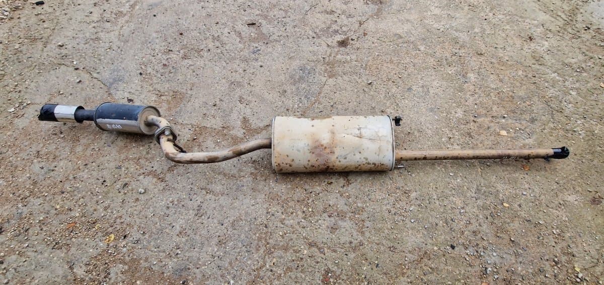 12025FUTABA 12025 FUTABA 32011FUTABA 32011 Exhaust rear silencer (muffler) TOYOTA HARRIER II (XU30) (2003-2013)