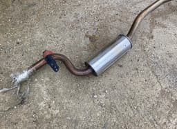 VW 3AA120B 3AA253611D 3C0119A 3C0253411 Exhaust rear silencer (muffler) VW PASSAT B7 / ALLTRACK (2010-2015) — thumbnail 2