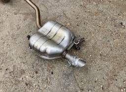 VW 3AA120B 3AA253611D 3C0119A 3C0253411 Exhaust rear silencer (muffler) VW PASSAT B7 / ALLTRACK (2010-2015) — thumbnail 3