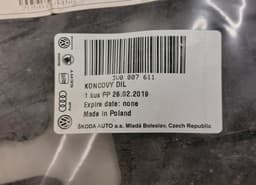 SKODA 3V0807611 Engine splash shield frontal part SKODA SUPERB III (3V3, 3V5) (2015-2024) — thumbnail 4