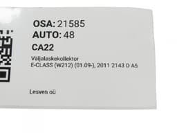MERCEDES-BENZ A6511400209 Exhaust Manifold MERCEDES-BENZ E-CLASS (W212) (2009-2016) — thumbnail 5
