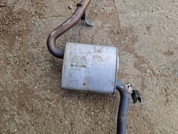 AUDI 850253411 8E0253611 Exhaust rear silencer (muffler) AUDI A4 (B7) (2004-2008) — thumbnail 3
