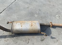 MITSUBISHI 1571B455 1570C521 Exhaust rear silencer (muffler) MITSUBISHI L200 V / TRITON (KJ, KK, KL) (2014-2023) — thumbnail 2