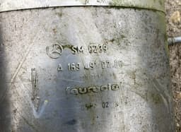 MERCEDES-BENZ A1694910900 SN0567 A1694910700 SM0239 Exhaust rear silencer (muffler) MERCEDES-BENZ A-CLASS (W169) (2004-2012) — thumbnail 4