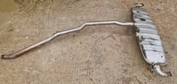 VW 7L6253609M Exhaust rear silencer (muffler) VW TOUAREG I (7L) (2002-2010) — thumbnail 1