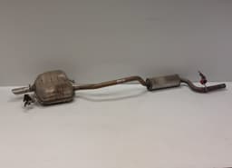 VW 3C0253411BC 3AA253611D 3C0119R 3AA120B Exhaust rear silencer (muffler) VW PASSAT B7 / ALLTRACK (2010-2015) — thumbnail 1