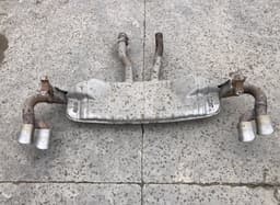 PORSCHE 95511112170 Exhaust rear silencer (muffler) PORSCHE CAYENNE I (2002-2010) — thumbnail 1