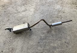 VW 6R0253211D 6R0253611G Exhaust rear silencer (muffler) VW POLO V (6R, 6C, 61) (2009-2017) — thumbnail 1