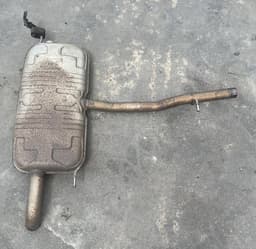 VW 7N0253609AB Exhaust rear silencer (muffler) VW SHARAN II (7N) (2010-2022) — thumbnail 1