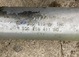 VW 3AA120B 3AA253811D 3C0119R 3C0253411 Exhaust rear silencer (muffler) VW PASSAT B7 / ALLTRACK (2010-2015) — thumbnail 3