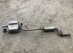 VW 3AA120B 3AA253811D 3C0119R 3C0253411 Exhaust rear silencer (muffler) VW PASSAT B7 / ALLTRACK (2010-2015) — thumbnail 1