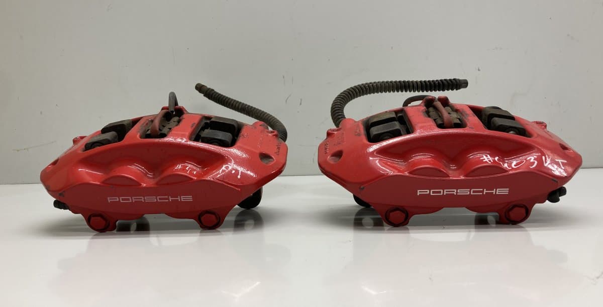 PORSCHE 95535242170 95535242270 Brake caliper rear set PORSCHE CAYENNE I (2002-2010)