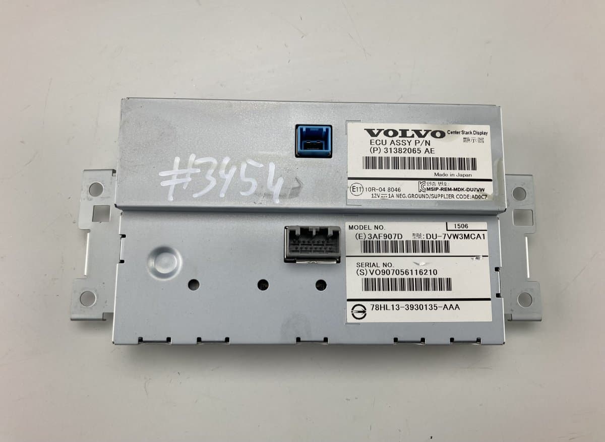 VOLVO 31382065 31382065AE 78HL133930135AAA 78HL13-3930135-AAA Dash screen VOLVO XC60 I (2008-2017)