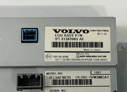 VOLVO 31382065AE 31382065 Dash screen VOLVO XC60 I (2008-2017) — thumbnail 3