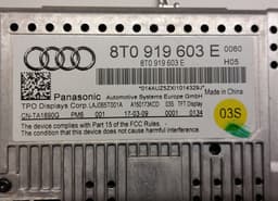 AUDI 8T0919603E Dash screen AUDI Q5 (8R) (2008-2016) — thumbnail 4