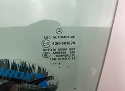 MERCEDES-BENZ A00645030B A006450 43R-001074 43R001074 DOT376 M2H5 AS2 Door window glass front left MERCEDES-BENZ GLE (W166) (2015-2019) — thumbnail 2