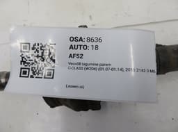 MERCEDES-BENZ A2043501810 A2043508123 Drive Shaft Rear Right MERCEDES-BENZ C-CLASS (W204) (2007-2013) — thumbnail 4