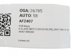 MERCEDES-BENZ A6421400360 A6421400860 EGR Valve MERCEDES-BENZ E-CLASS (W211) (2002-2009) — thumbnail 5