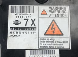 NISSAN Engine Control Unit / module (ECU) NISSAN NAVARA II / NP300 (D40) (2004-2021) — thumbnail 3