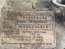 SUBARU 73111FE030 A4201101A00002 AC / aircon Compressor SUBARU IMPREZA (GD, GG) (2000-2008) — thumbnail 3
