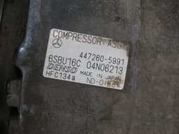 MERCEDES-BENZ A4472605991 A0032308711 A0008302700 AC / aircon Compressor MERCEDES-BENZ C-CLASS (W204) (2007-2013) — thumbnail 6