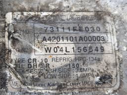 SUBARU 73111FE030 A4201101A00003 AC / aircon Compressor SUBARU IMPREZA (GD, GG) (2000-2008) — thumbnail 2