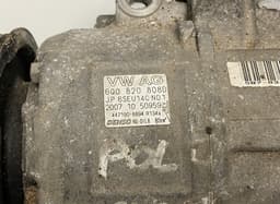 VW 6Q0820808D 6SEU14C AC / aircon Compressor VW POLO IV (9N) (2001-2009) — thumbnail 4