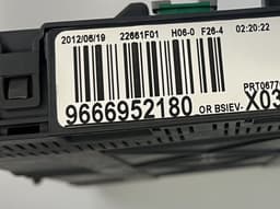 CITROËN 9666952180 Body control module (BCM) CITROËN DS3 (2009-2015) — thumbnail 3