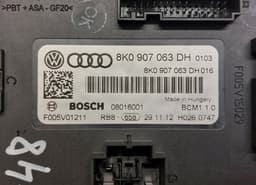 AUDI 8K0907063DH 08016001 F005V01211 F005V15029 Body control module (BCM) AUDI Q5 (8R) (2008-2016) — thumbnail 7