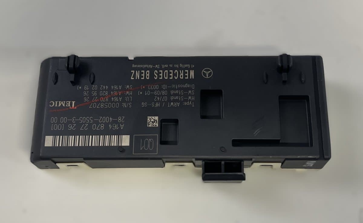 MERCEDES-BENZ A1648702726 Bootlid / tailgate control unit MERCEDES-BENZ ML-CLASS (W164) (2005-2011)