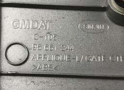 OPEL 96661344 Bootlid / tailgate moulding OPEL ANTARA (L07) (2006-2015) — thumbnail 3