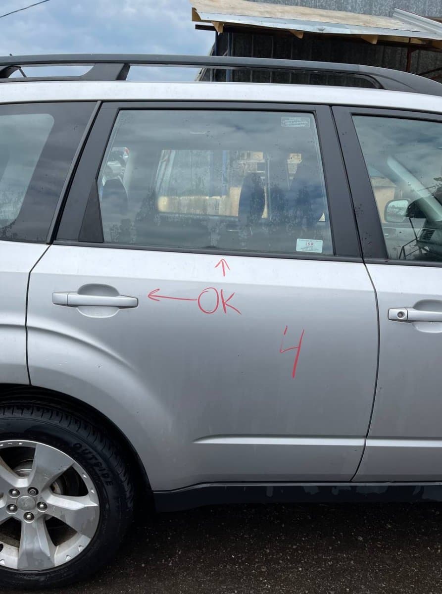 Door Rear Right SUBARU FORESTER (SH) (2008-2013)