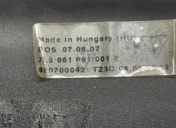 PORSCHE 7L5861691001E Load compartment dog guard PORSCHE CAYENNE I (2002-2010) — thumbnail 3
