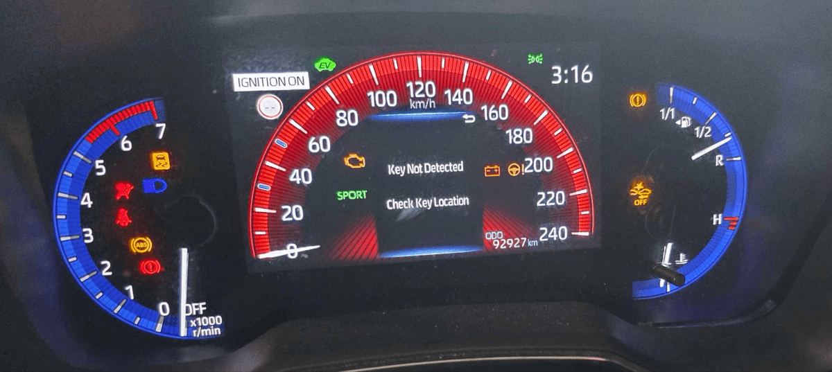 2575808721 MB257580-8721 Instrument Cluster TOYOTA COROLLA XII (E210) (2018-)