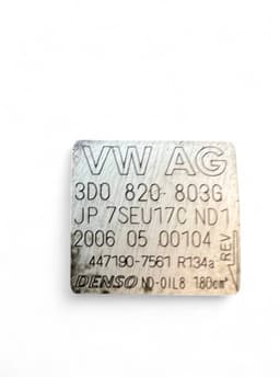 VW 3D0820803G 3D0820803T AC / aircon Compressor VW PHAETON (3D) (2002-2016) — thumbnail 7